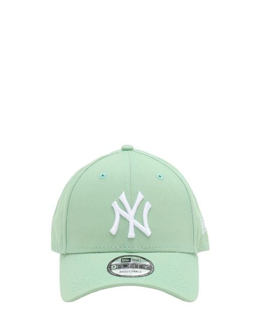 KTZ Green Ny Yankees Pastel 9forty Cap for men