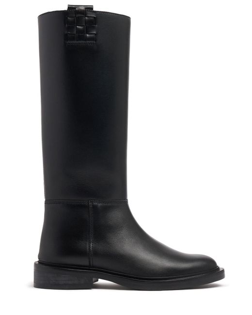 Hereu Black 25mm Hohe Lederstiefel "anella"