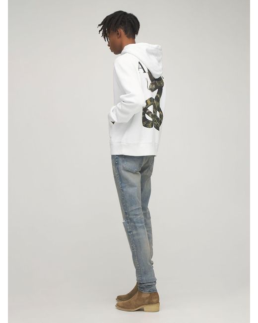 Amiri Varsity Patch Denim Jeans in Blue for Men Lyst