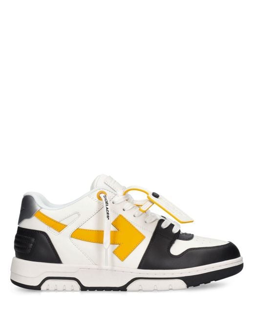 Off-White c/o Virgil Abloh Multicolor Out Of Office Leather Sneakers for men