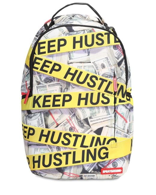 Sprayground Keep Hustling Techno Backpack for Men Lyst