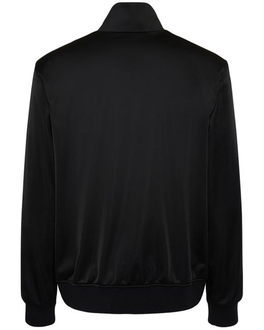 Sweat zippé en matière technique dg essential Dolce & Gabbana pour homme en coloris Black