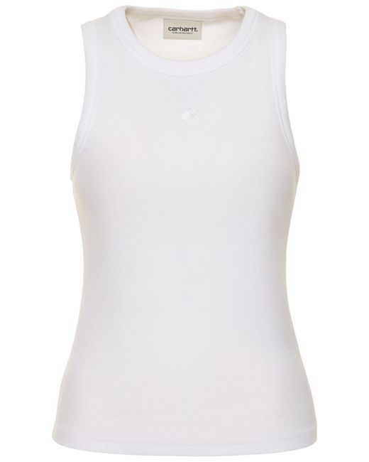 Carhartt Philips A-shirt タンクトップ White