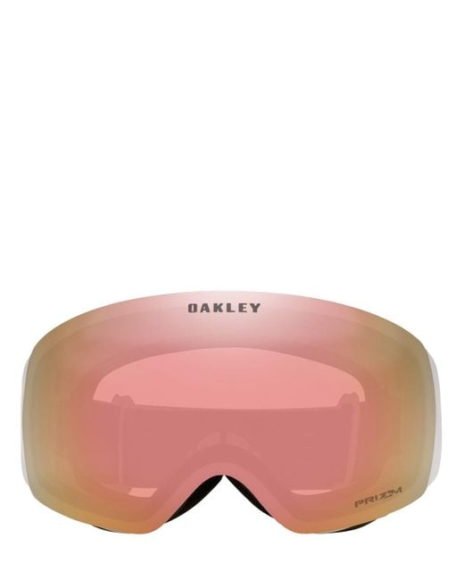 Oakley Pink Flight Deck M goggles for men