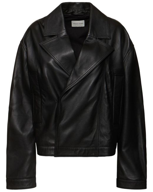 Loulou de Saison Black Lederjacke "kaipan"