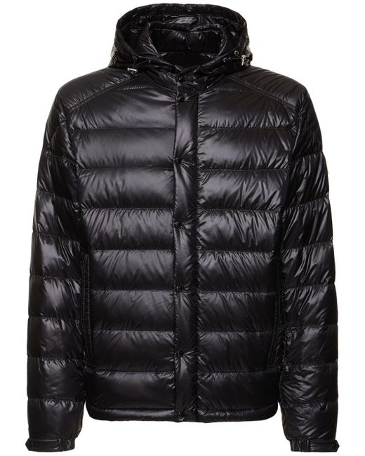 メンズ Moncler Gliere ナイロンダウンジャケット Black