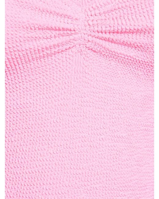 Costume intero brooke di Hunza G in Pink
