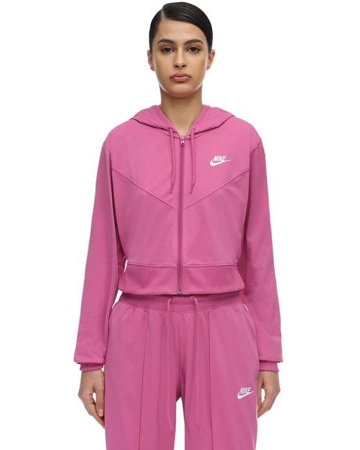 Nike Pink Acetate Sweatshirt Hoodie