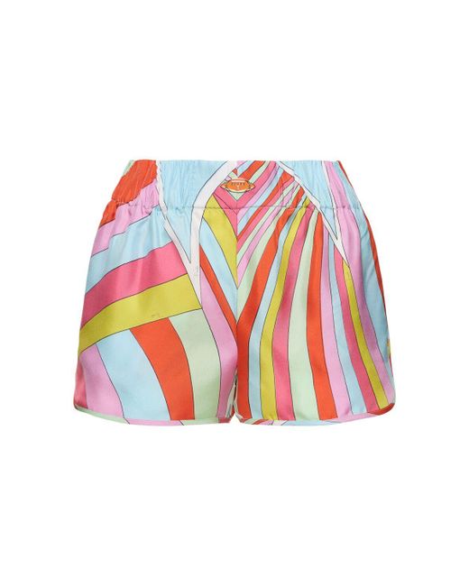 Size38】 EMILIO 気持ち良い PUCCI ショートパンツ 