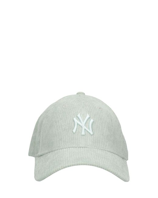 Cappello ny yankees female summer cord 9forty di KTZ in Green