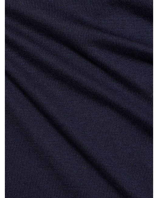 Lardini Strickpullover Aus Baumwolle in Blue für Herren