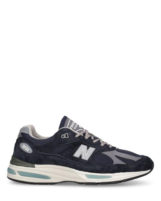 New Balance Sneakers "991 V2 Made In Uk" in Blue für Herren