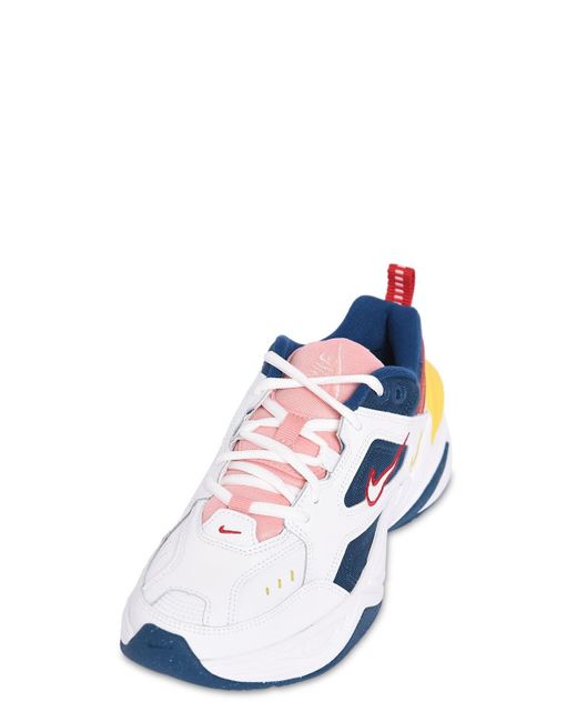 m2k tekno sneakers with leather