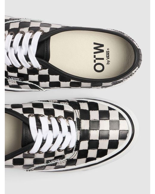 Vans White Otw Authentic 44 Vibram Sneakers for men
