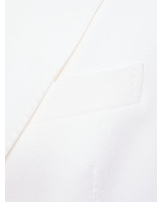 Blazer doppiopetto jasmine di Tagliatore 0205 in White