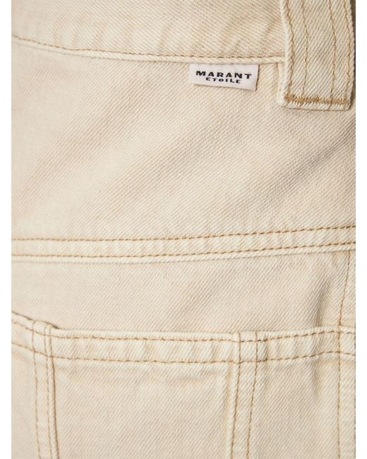 Shorts de algodón Isabel Marant de color Natural
