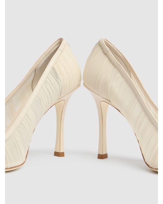 Donna Décolleté Lotta di Jimmy Choo in Natural
