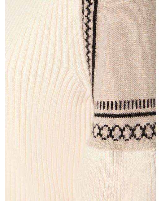 Max Mara Natural Cosetta Wool & Cashmere Flared Sweater