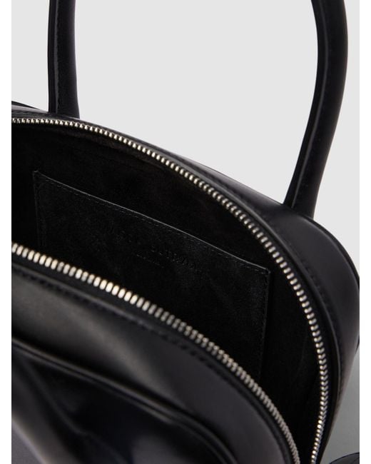 Magda Butrym Black Brigitte Square Leather Top Handle Bag