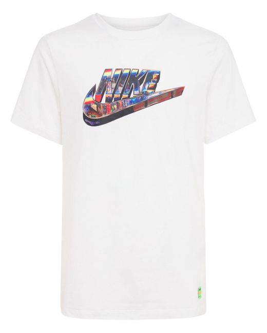 Nike T-shirt Mit Logo in White für Herren