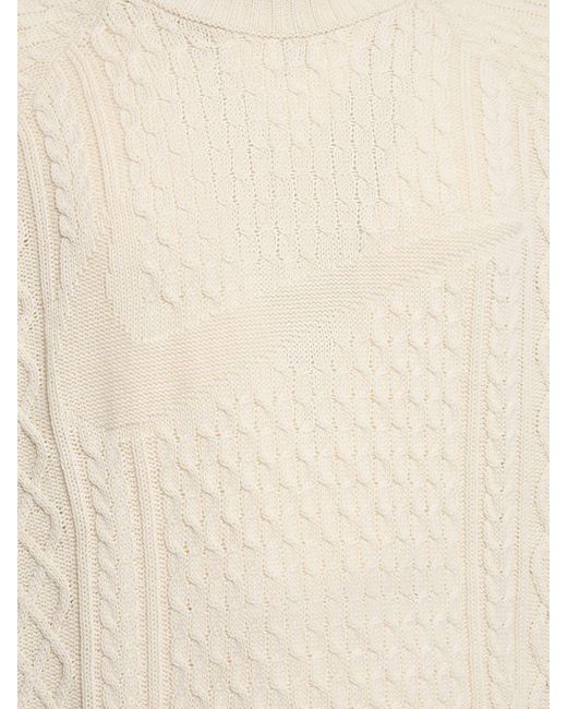 Pull col roul en maille de tissu technique Nike pour homme en