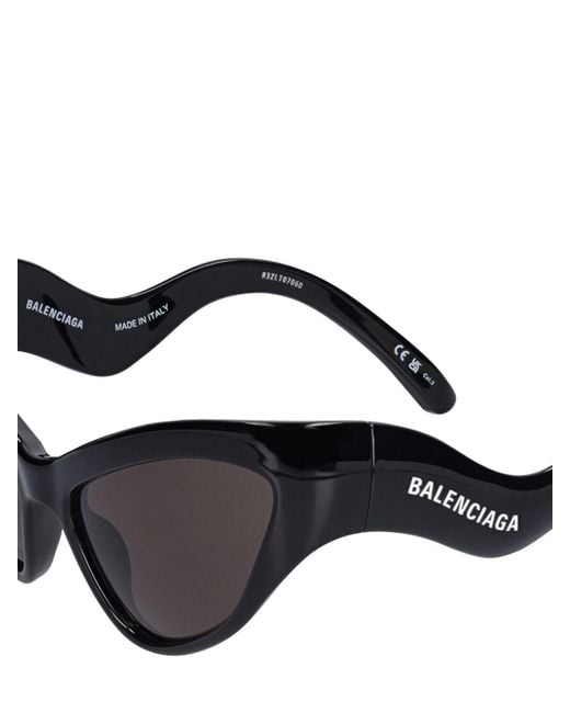 Balenciaga Black Sonnenbrille "0319s Hamptons"