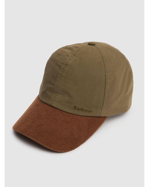 Uomo Cappello Transport di Barbour in Natural da Uomo