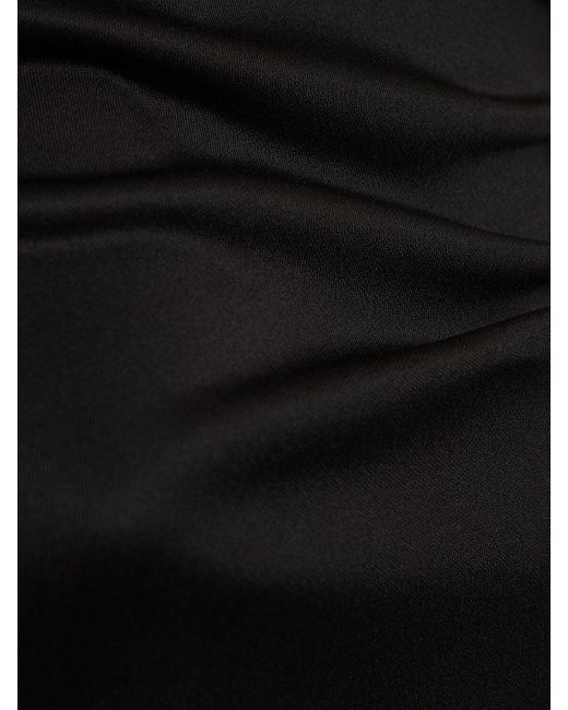 Robe courte dos nu détail chaînes Palm Angels en coloris Black