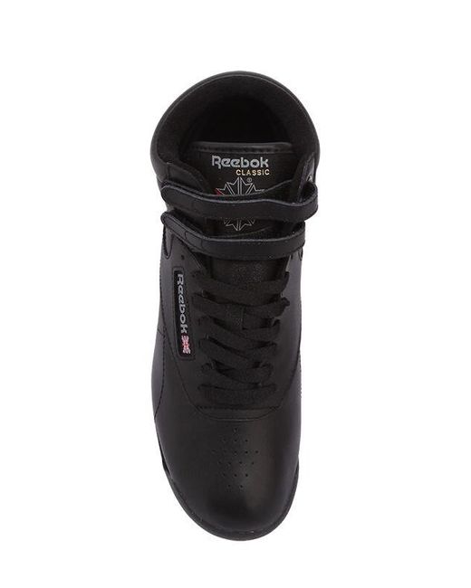 reebok black leather shoes