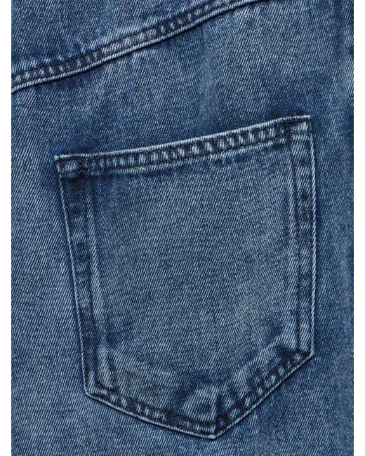 Pantalon loose à taille élastique jordy Isabel Marant en coloris Blue