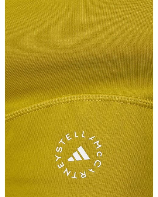Adidas By Stella McCartney True Purpose クロップドブラトップ Yellow