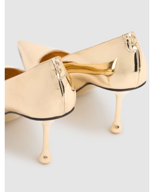 Donna Décolleté Ixia di Jimmy Choo in Natural
