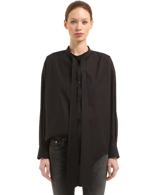 Balenciaga swing collar store shirt