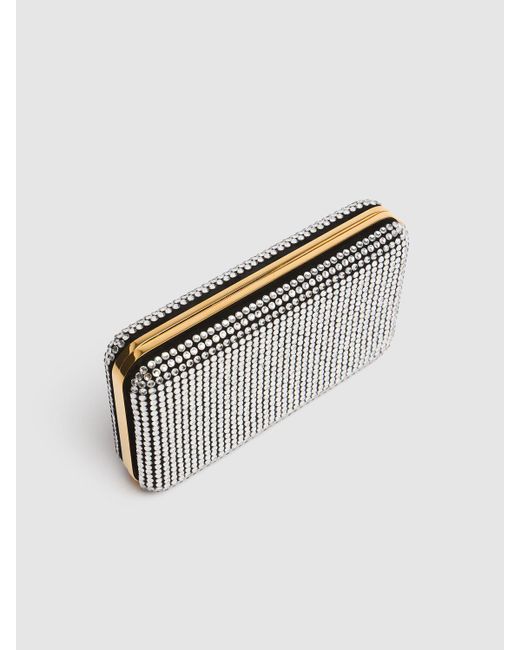 Magda Butrym Gray Verzierte Clutch "lelia"