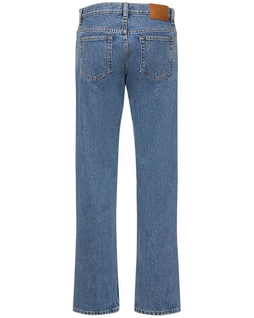 Sporty & Rich Blue Vintage Fit Denim Jeans