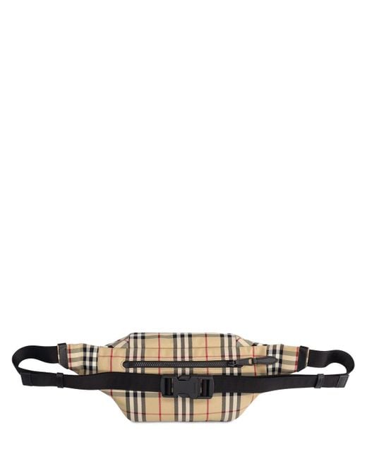 Stevie Checked Belt Bag in Multicoloured - Burberry