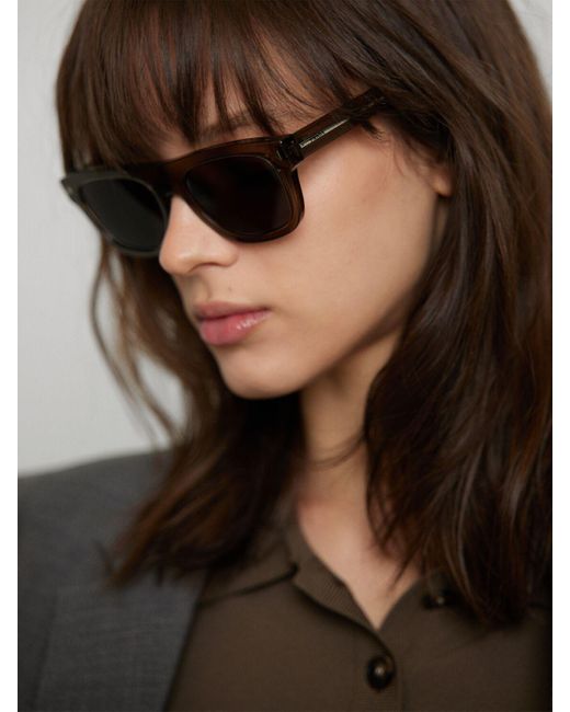 Mujer Gafas De Sol Cuadradas De Acetato Unique Prada de color Pink
