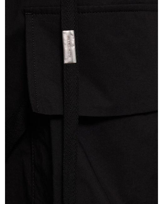 Pantaloni cargo florimond in cotone di Ann Demeulemeester in Black da Uomo