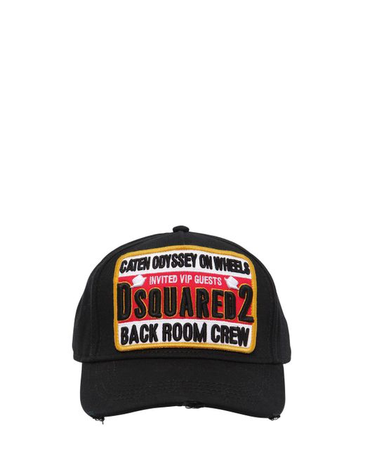DSquared² Back Room Cotton Baseball Hat 