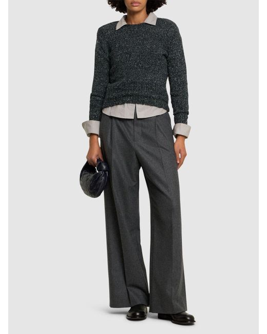 Isabel Marant Kalo アルパカブレンドニットセーター Blue