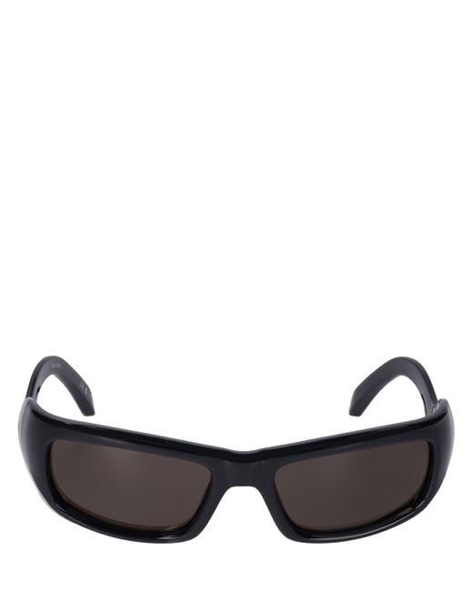 Balenciaga Black 0320s Hamptons Injected Sunglasses
