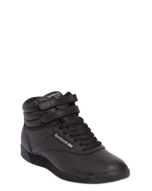 reebok high tops womens black