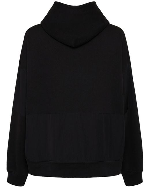 Sudadera de jersey de algodón con logo y capucha Dolce & Gabbana de hombre de color Black