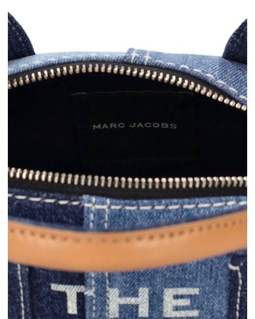 Marc Jacobs Blue Denim-tasche "the Mini Duffle"