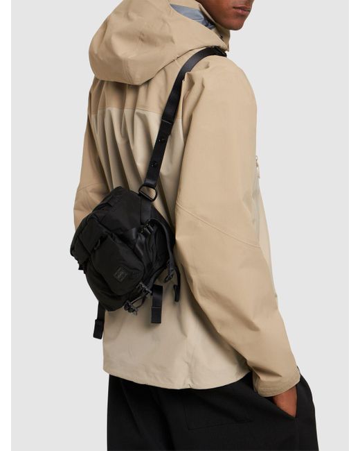 Porter-Yoshida and Co Black Senses Nylon Crossbody Bag for men