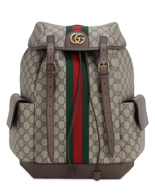 Gucci Canvas Ophidia gg Medium Backpack in Beige (Natural) for Men - Save  36% | Lyst