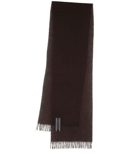 Our Legacy Brown Cottage Scarf Oak Wool Unique for men