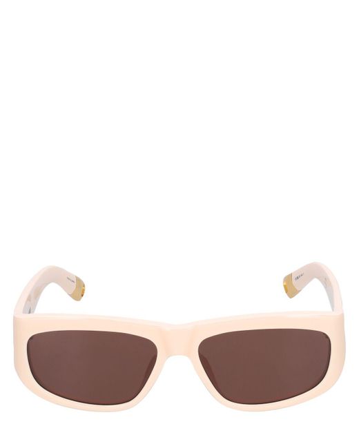 Jacquemus Pink Les Lunettes Pilota Sunglasses