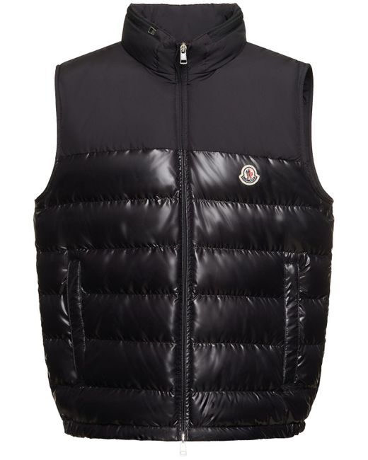 Piumino smanicato cerces in techno da Uomo di Moncler in Nero Lyst