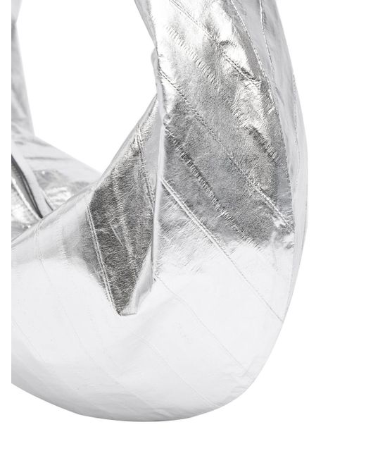 Khaite White Medium Hobotasche Aus Leder "olivia"
